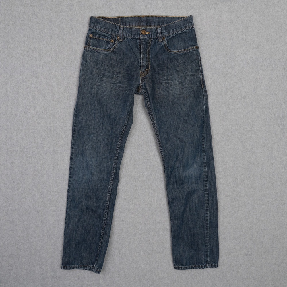 Levi's 511 Slim Fit Men's Jeans W29 L29 Blue Denim Zipper Button Fly